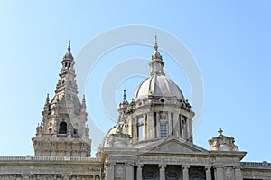 The Palau Nacional of Barcelona