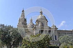 The Palau Nacional of Barcelona