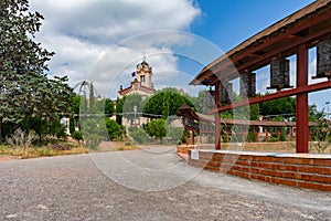 Palau Novella, Buddha temple in Garraf, Catalonia.