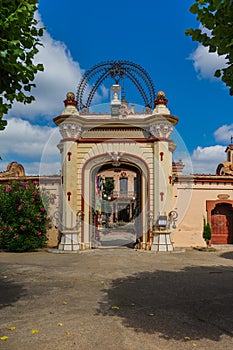 Palau Novella, Buddha temple in Garraf, Catalonia.