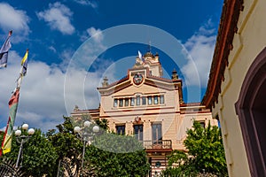 Palau Novella, Buddha temple in Garraf, Catalonia.