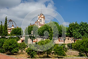 Palau Novella, Buddha temple in Garraf, Catalonia.