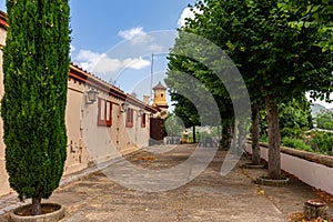 Palau Novella, Buddha temple in Garraf, Catalonia, Spain