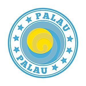 Palau sign.