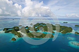 Palau top view