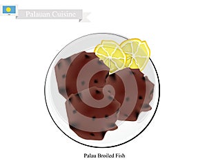 Palauan Broiled Fish, A Popular Dish of Palau