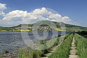 Palava Mountains and the Nove Mlyny Dam