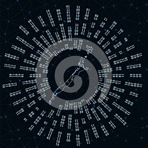 Palawan digital map.