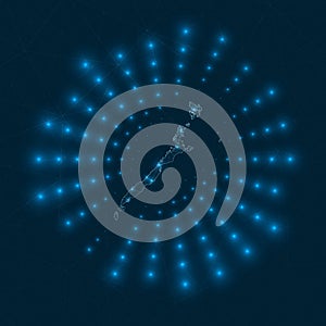 Palawan digital map.