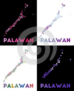 Palawan map.