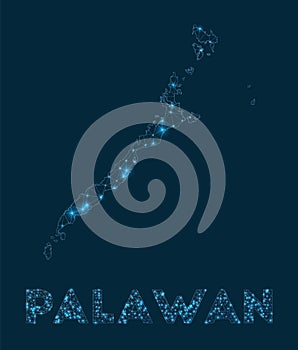 Palawan network map.