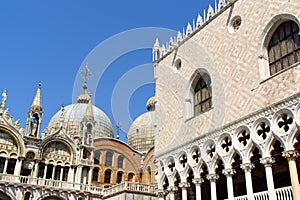 Palazza Ducale and Basilica of Saint Mark, Venice photo