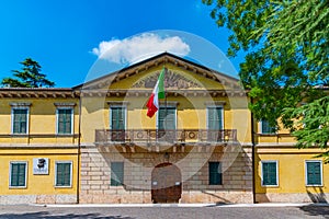 Palazzina Storica at Italian town Peschiera del Garda photo