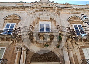 Palazzo Beneventano, Ragusa, Sicily photo