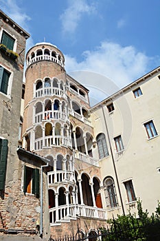 Palazzo Contarini del Bovolo is famous for its 28-meter-high multi-