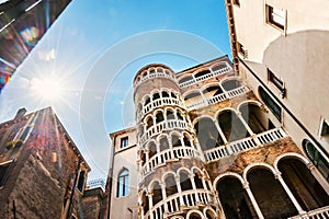 Palazzo Contarini del Bovolo in Venice, Italy