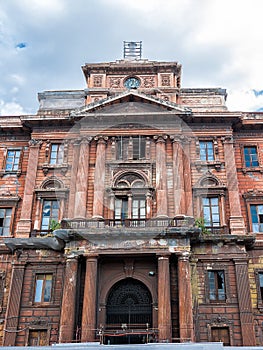 Palazzo degli Uffici office building now called Archita Palace, historic palace of the 700 in Taranto, Italy photo