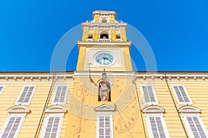 Palazzo del Governatore in Italian town Parma