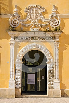 Palazzo del Governo. Matera. Basilicata. Apulia or Puglia. Italy photo
