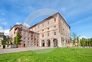 Palazzo della Pilotta in Parma, Italy photo