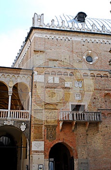 Palazzo della Ragione in Padua in the Veneto (Italy)