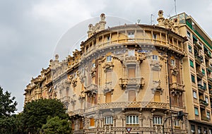 Palazzo delle Piane - this palace is the brightest representative of the liberty style in the city of Savona