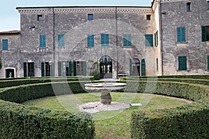 Palazzo Gonzaga in Volta Mantovana, Italy photo