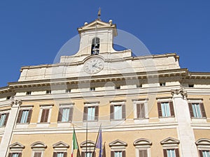 Palazzo Montecitorio in Rome