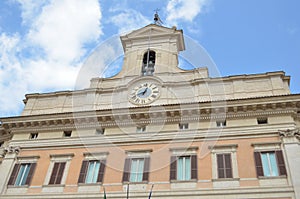 Palazzo Montecitorio in Rome