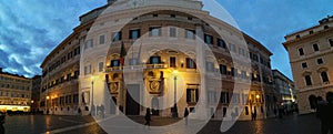 Palazzo Montecitorio in Rome photo