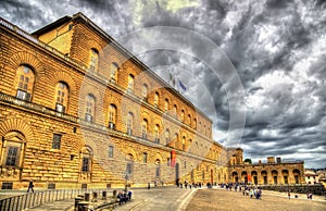 The Palazzo Pitti in Florence
