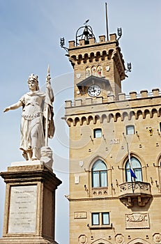 Palazzo Pubblico in San Marino photo