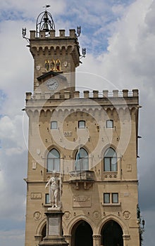 Palazzo Pubblico seat of the government of San Marino