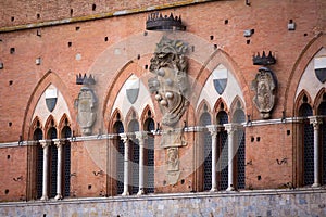 Palazzo Pubblico in Siena, Italy