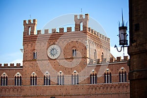 Palazzo Pubblico in Siena photo