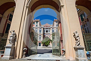 Palazzo Reale in Genoa, Italy, The Royal Palace in the italian city of Genoa, UNESCO World Heritage Site, Italy.