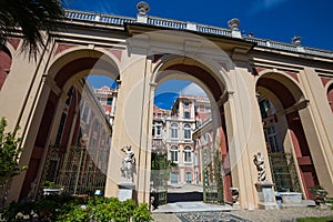 Palazzo Reale in Genoa, Italy, The Royal Palace in the italian city of Genoa, UNESCO World Heritage Site, Italy.