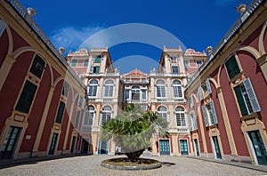 Palazzo Reale in Genoa, Italy, The Royal Palace in the italian city of Genoa, UNESCO World Heritage Site, Italy.