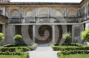 Palazzo Te, Mantova (Italy); the secret garden