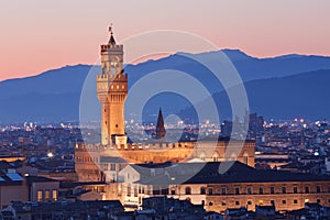 Palazzo Vecchio in Florence photo