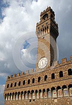 Palazzo Vecchio in Florence Italy