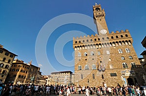 Palazzo Vecchio in Florence, Italy