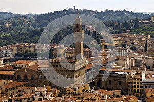 Palazzo Vecchio Florence View