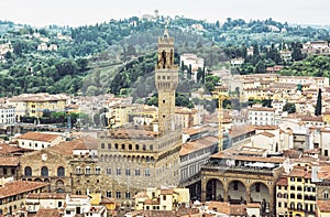 Palazzo Vecchio (Old Palace), Florence, Italy, cradle of the renaissance