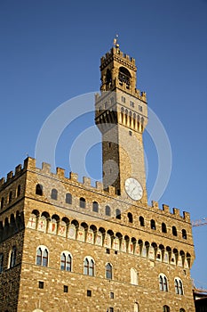 Palazzo Vecchio - Old Palace - in Florence (Italy)