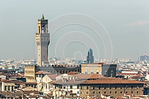 Palazzo Vecchio view.