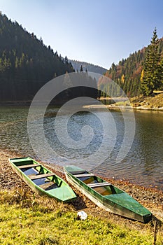 Palcmanska Masa lake near Dedinky, National Park Slovensky Raj, Slovakia