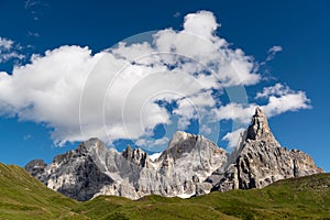 Pale di San Martino, landscape photo