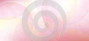 Pale pink background with spheres. Subtle vector pattern photo