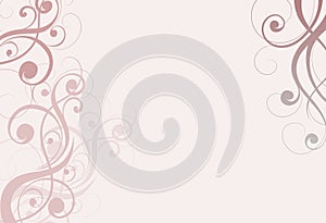Pale pinky beige swirls background photo